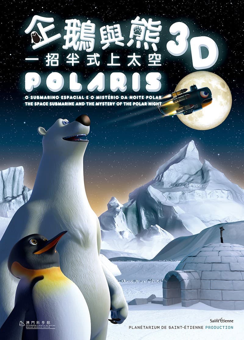 企鵝與熊一招半式上太空3D